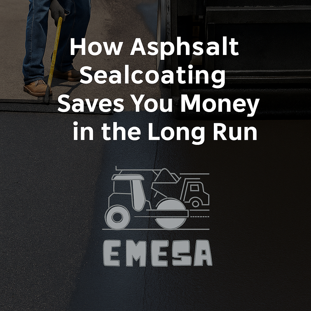 How Asphalt Sealcoating Saves You Money in the Long Run