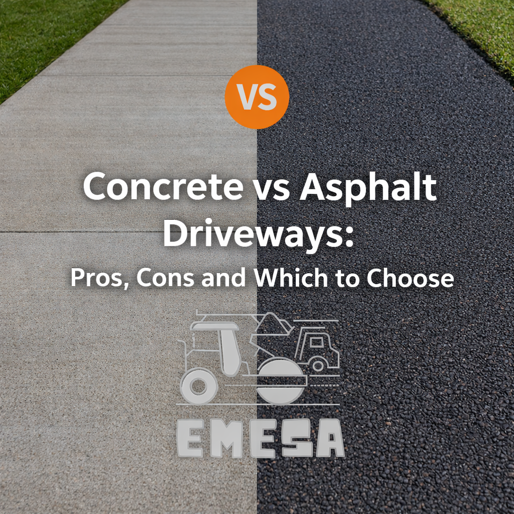 Concrete vs Asphalt Driveways